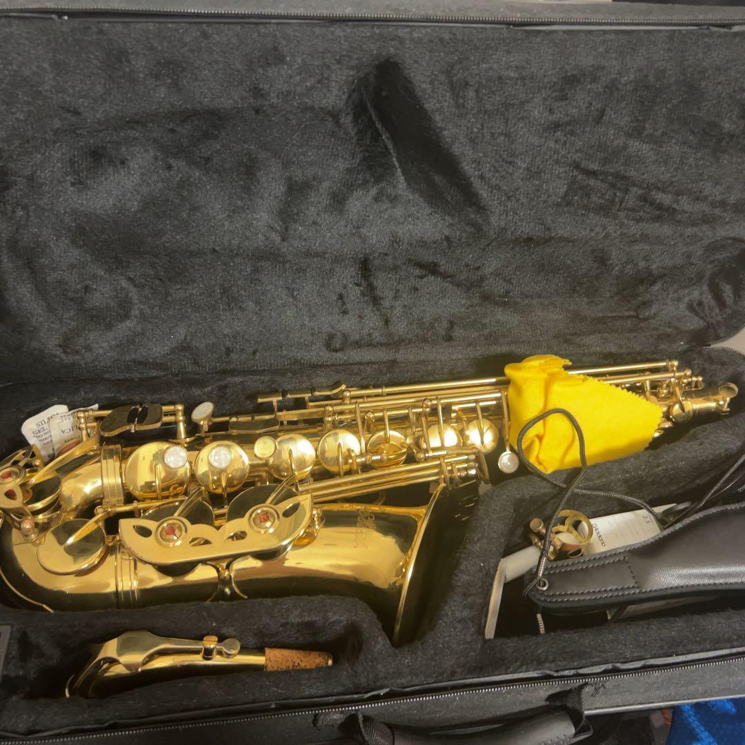 C*l様 ソレイユ サックス本体 ケース付き 不良品です