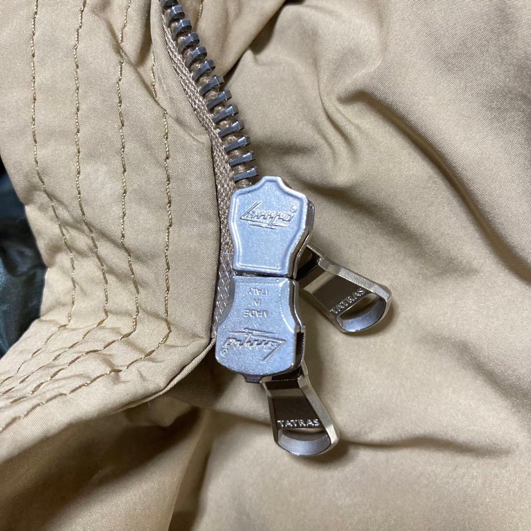 訳あり TATRAS タトラス ダウンライナー付き ベージュモッズコート 03