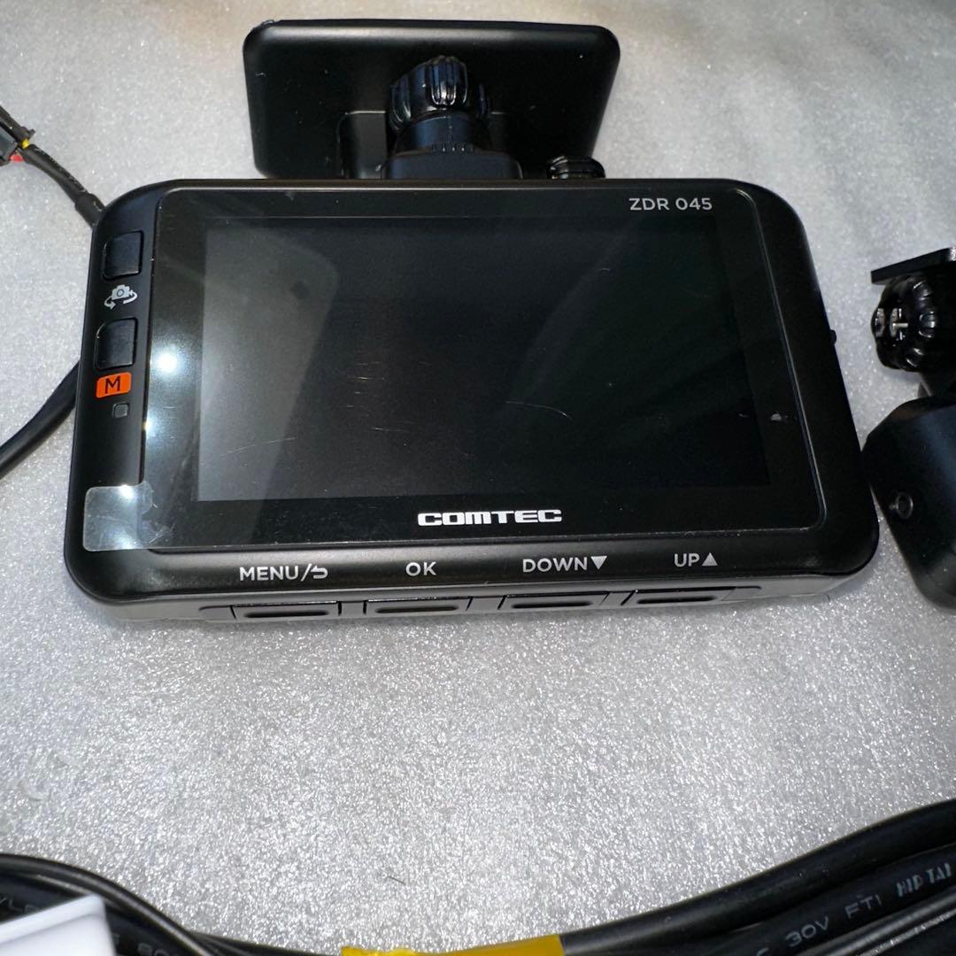 コムテック ドライブレコーダー ZDR045 中古品