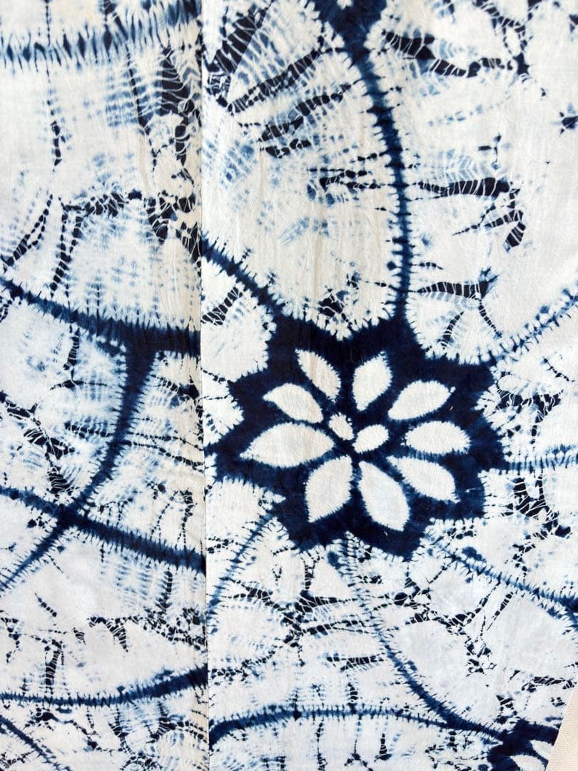 未使用　有松絞り 浴衣