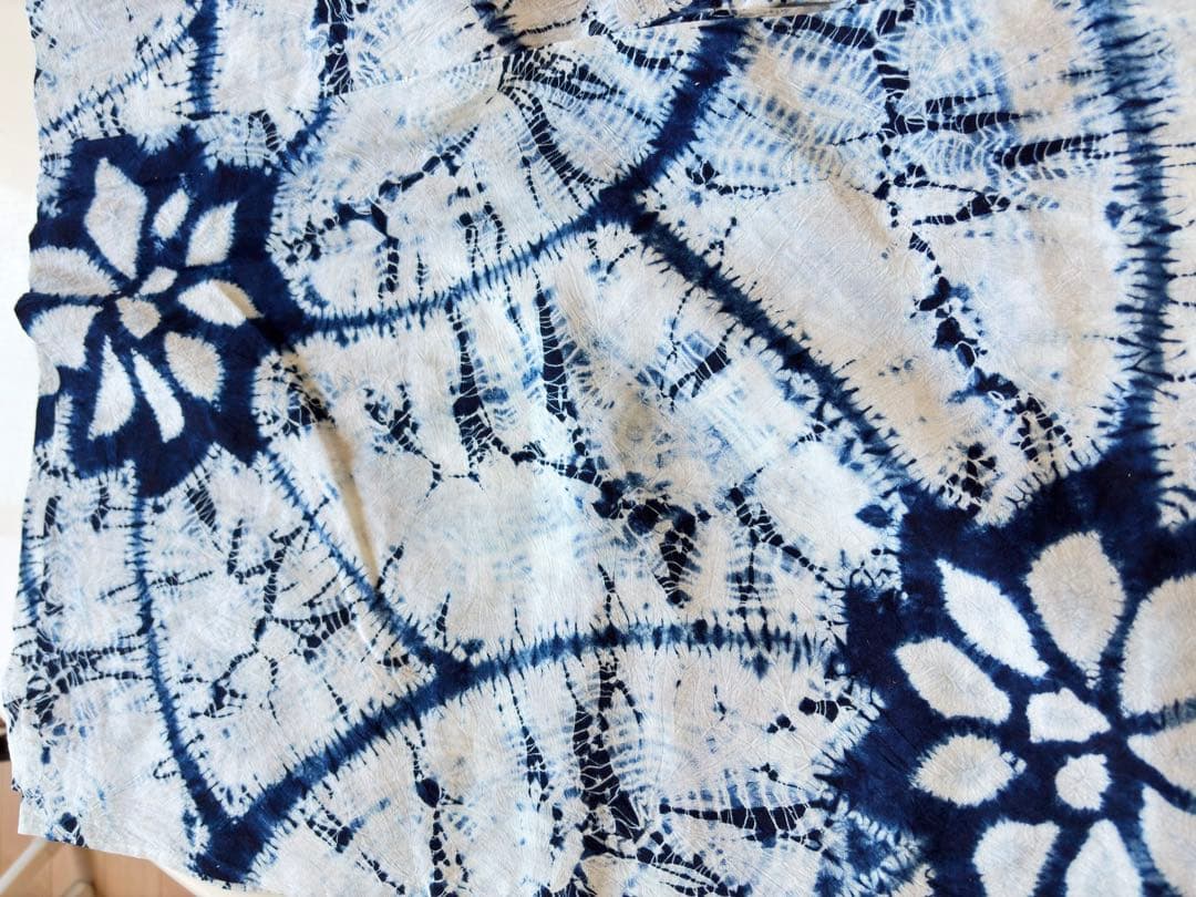 未使用　有松絞り 浴衣