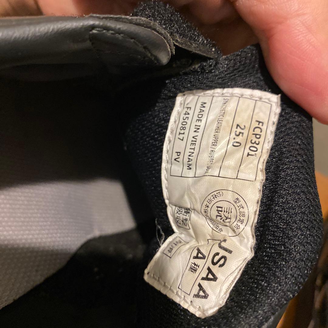 【着浅品】アシックス　ベルト式安全靴　FCP 301 25.0