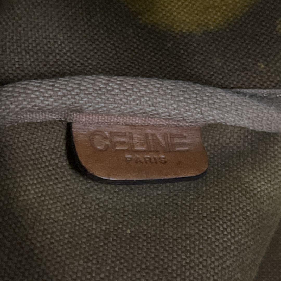 y2k 00s オールド　セリーヌ　ボストンバッグ　マカダム柄　トリオンフ