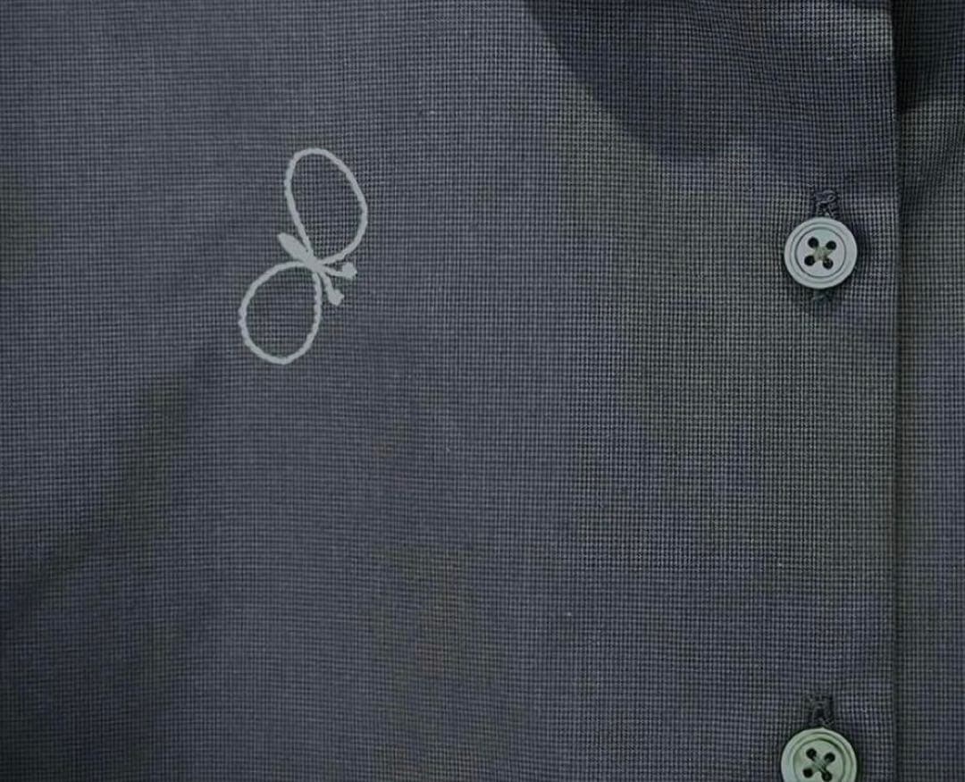 ミナペルホネンchouchoブラウス　2024-25A/W ネイビー36