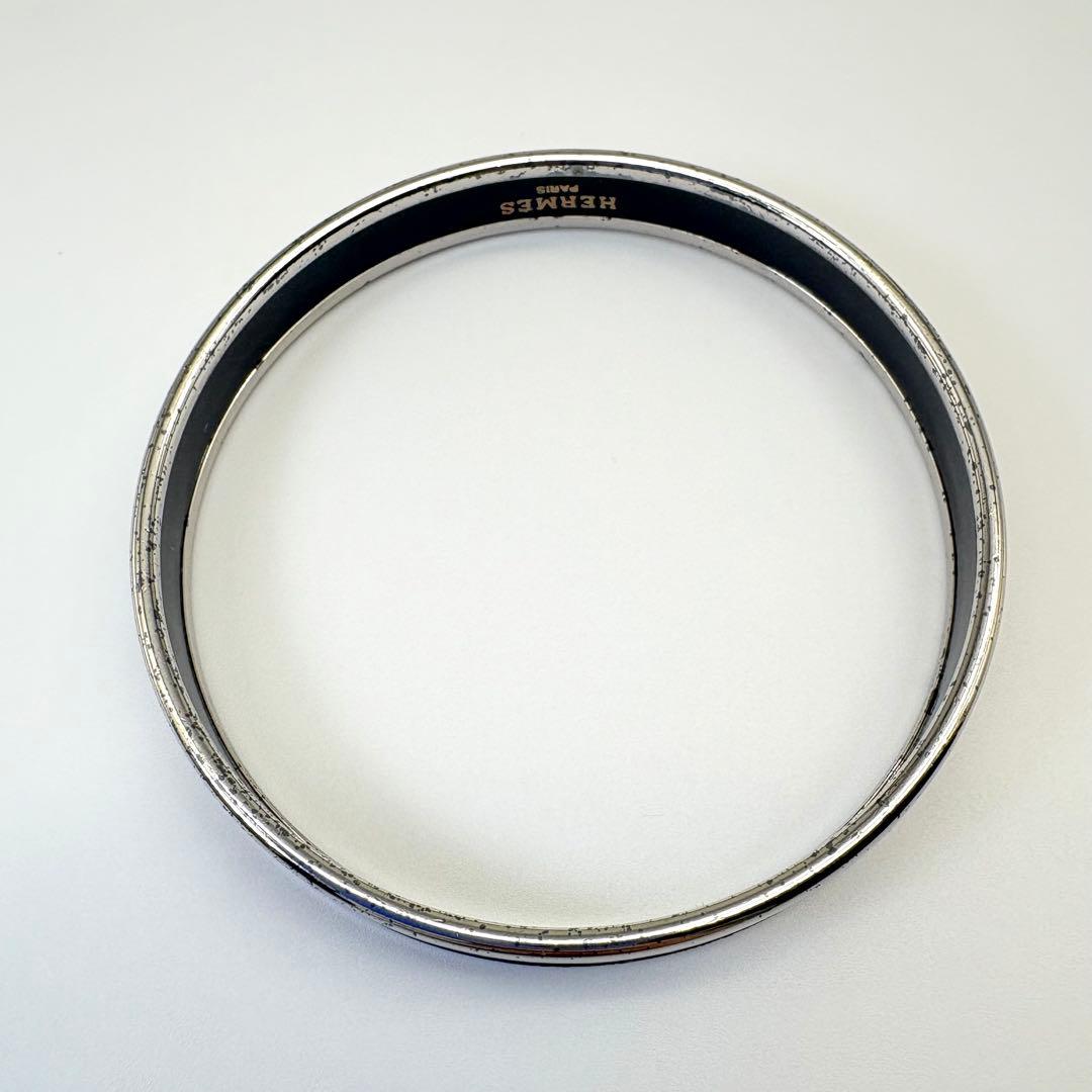 HERMES エルメス バングル ブレスレット エマイユ PM パリ PARIS