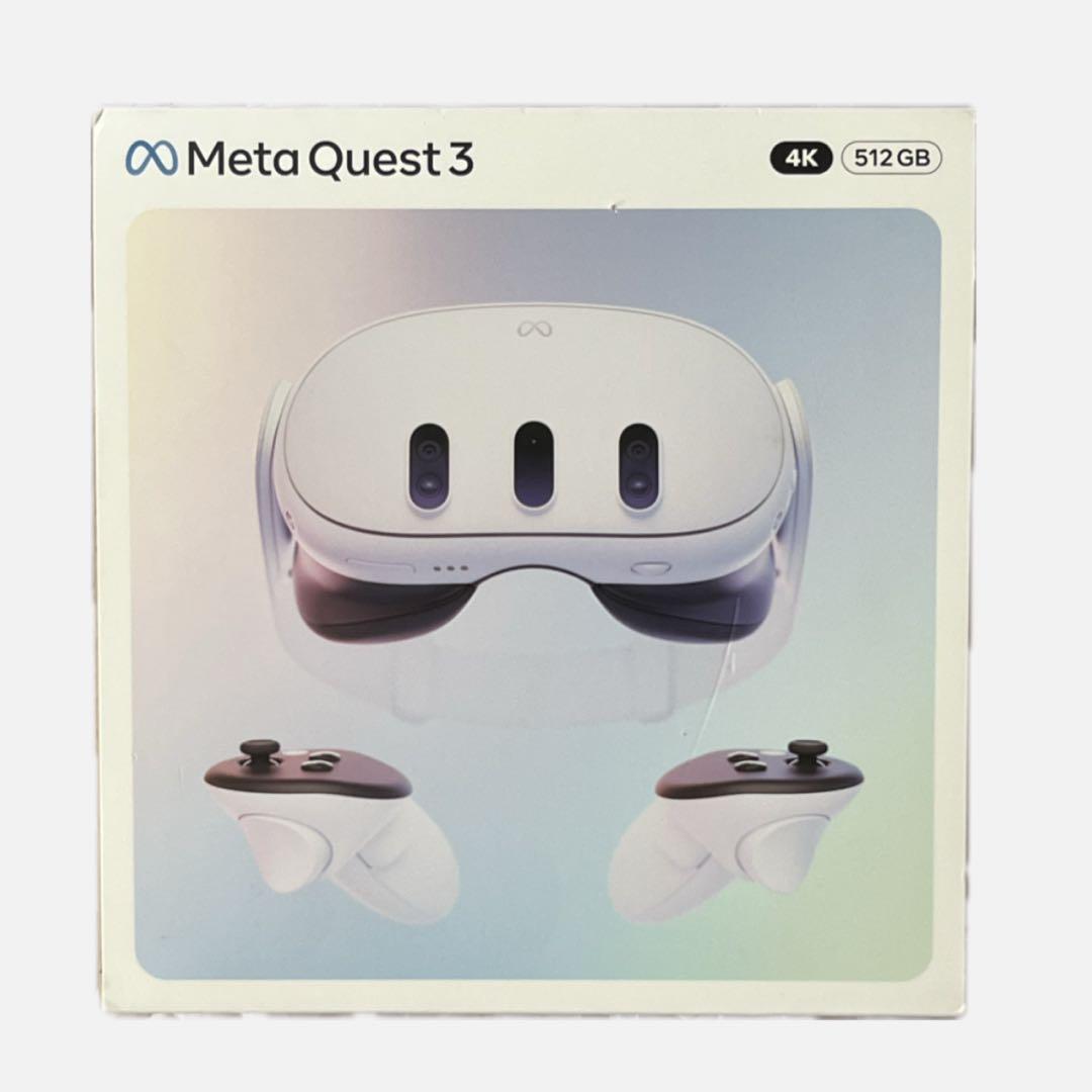 【期間限定値下げ】 Quest 3 4K 512GB コントローラー付き