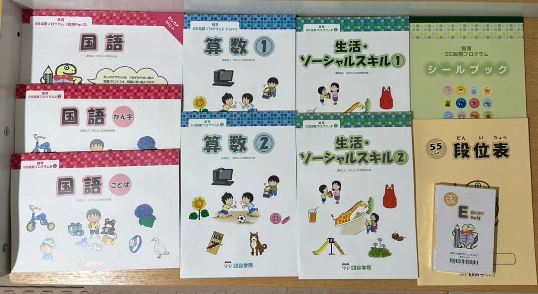 四谷学院　療育55段階プログラム　E段階