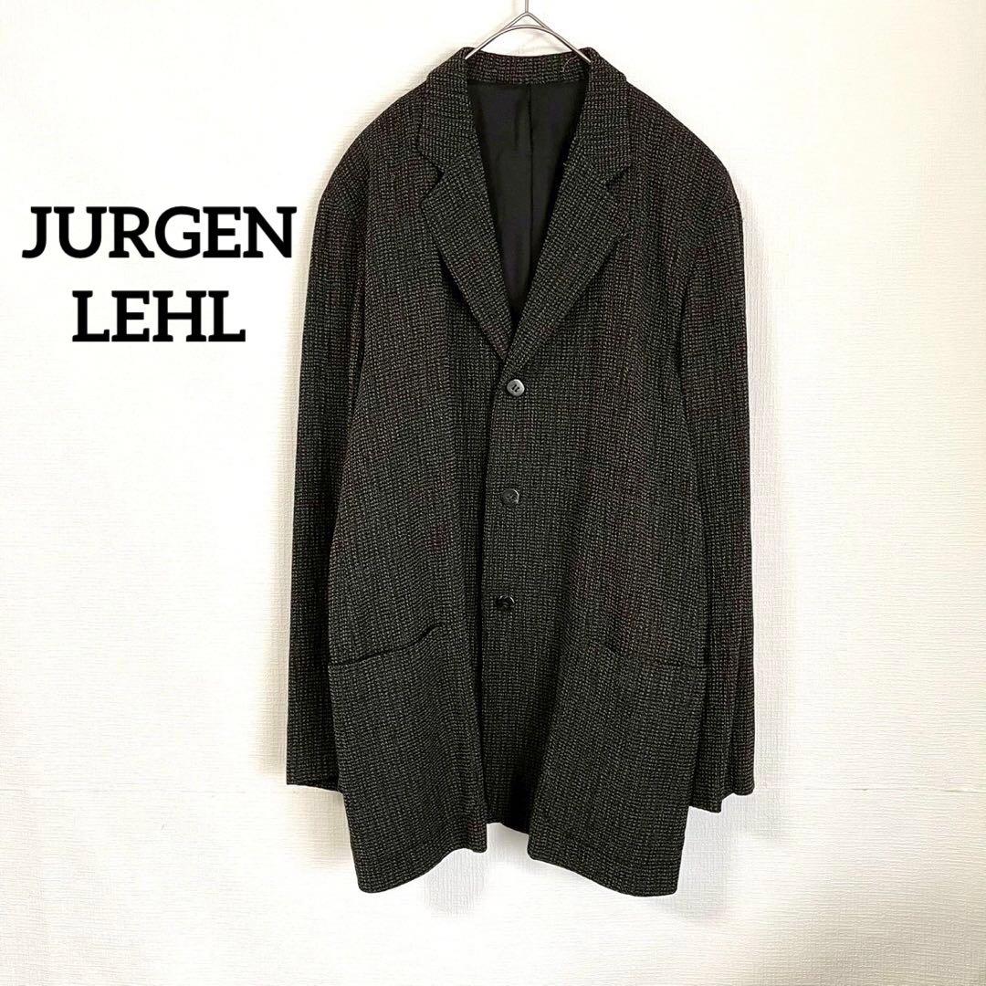 【ヨーガンレール】ジャケット チャコール シングルブレスト フォーマル ゆったり