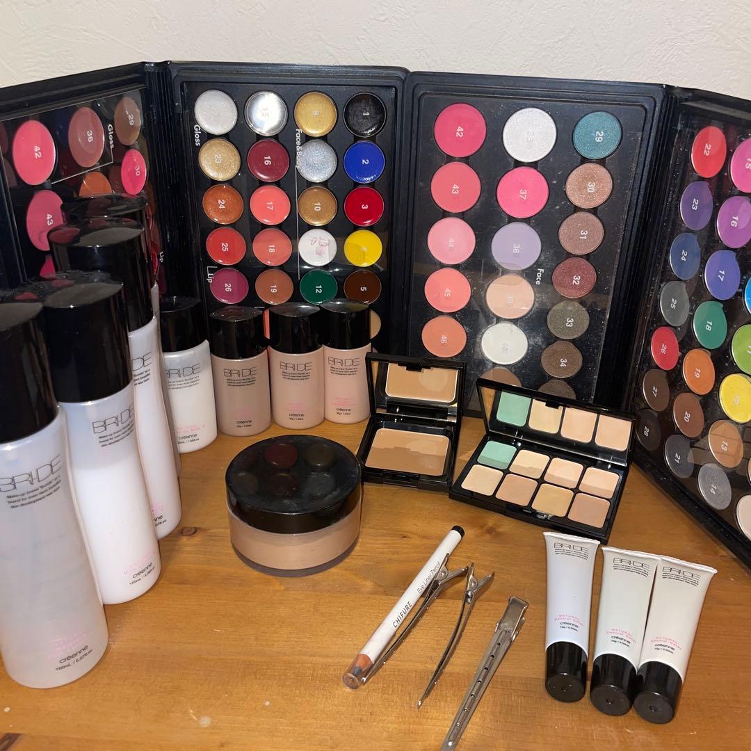 プロ用メイク道具一式 メイク検定 美容学生教材 ブリディエ