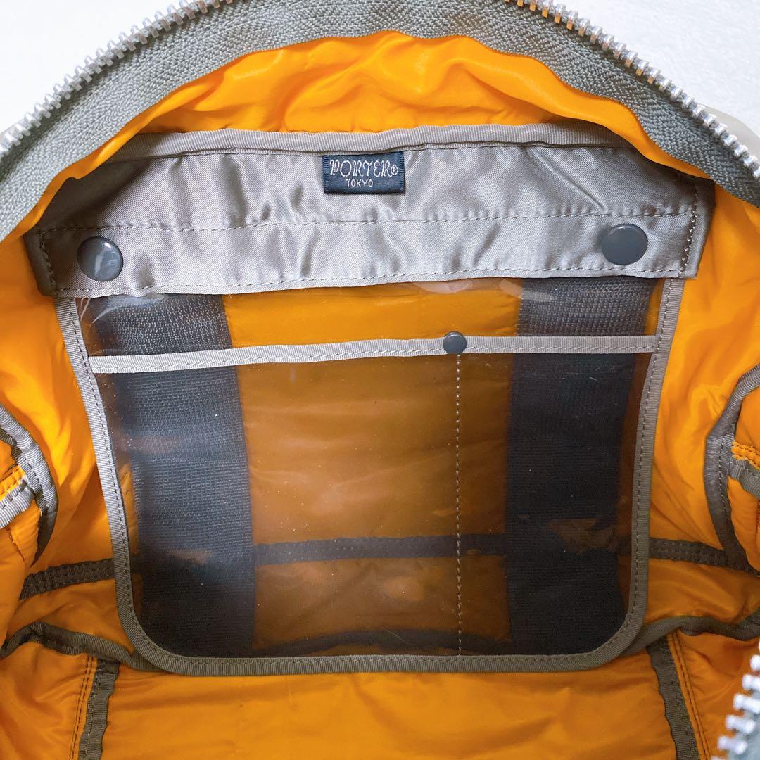 希少　PORTER　タンカー　ボストンバッグL　ダッフルバッグ　シルバーグレー