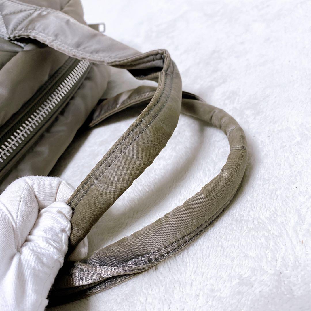 希少　PORTER　タンカー　ボストンバッグL　ダッフルバッグ　シルバーグレー