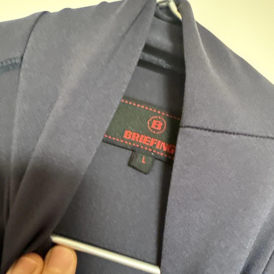 BRIEFING ネイビー 長袖シャツ ヨックモック