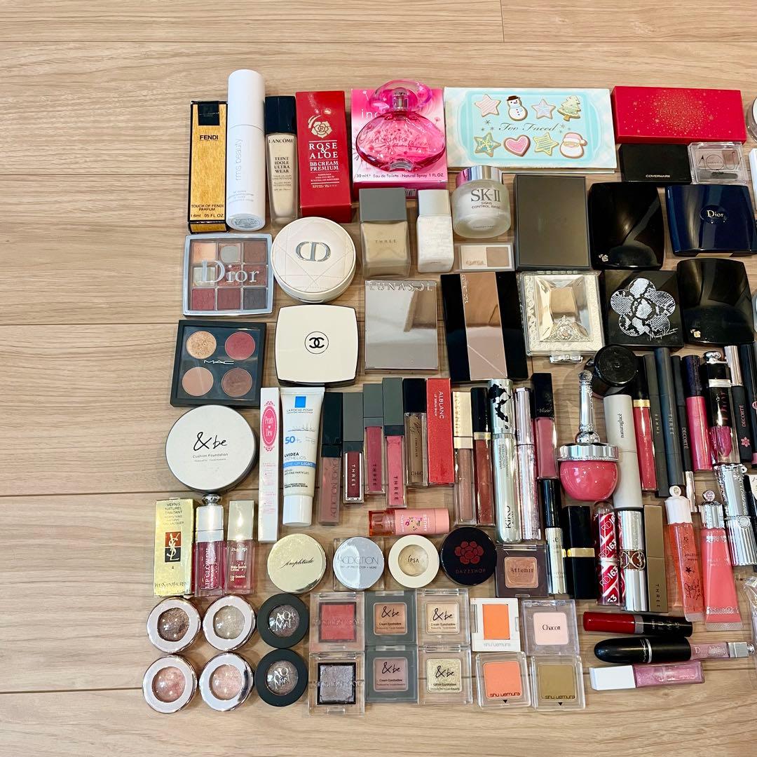 【計130点】お得★ほぼ全デパコス、プチプラコスメ化粧品まとめ売り