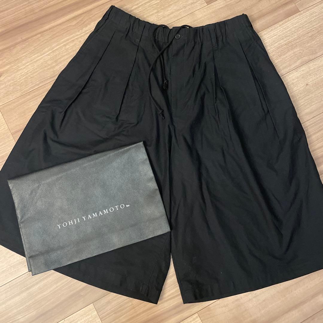 ヨウジヤマモトBLACK Scandal ブラックショートパンツ