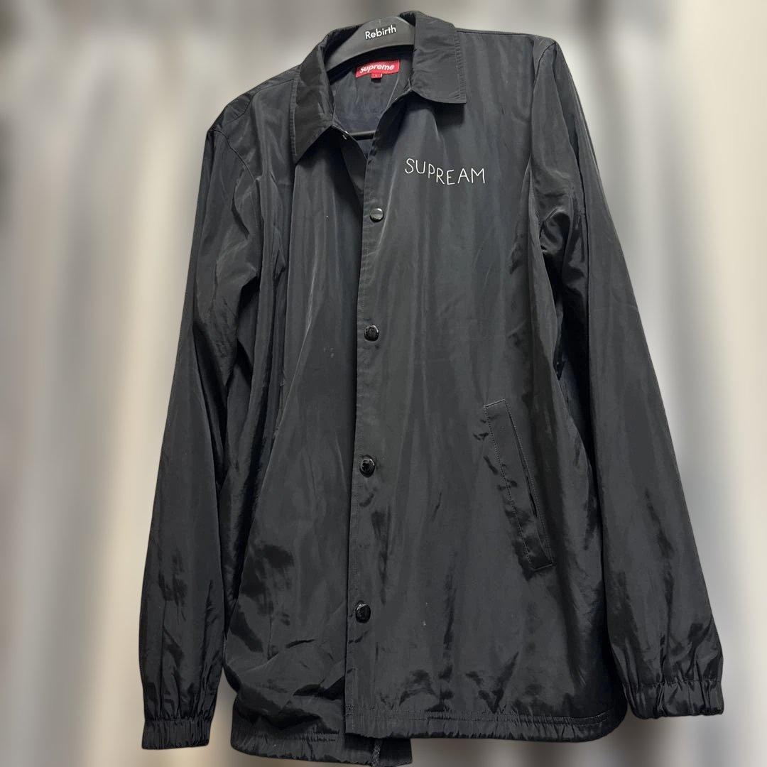 SUPREAM マークゴンザレス　スフィンクス ブラック　コーチジャケット　L