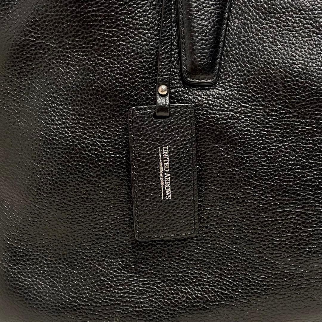 ユナイテッドアローズ 2way メンズ ビジネスバッグ ブラック チャーム付き