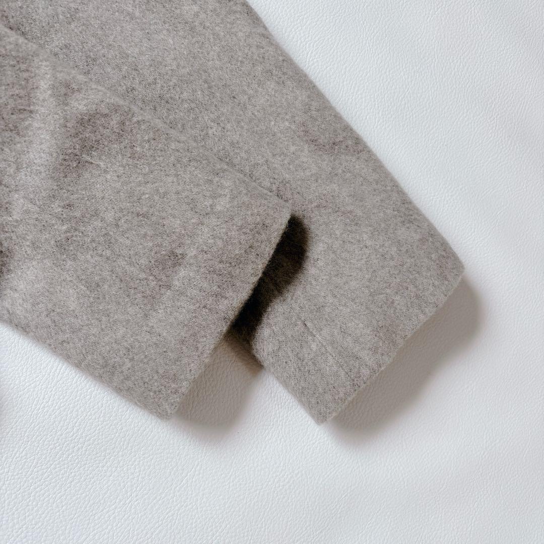 未使用級♡ブランベール 中綿ジャケット モニーレ 近年 スタンドカラー Lサイズ