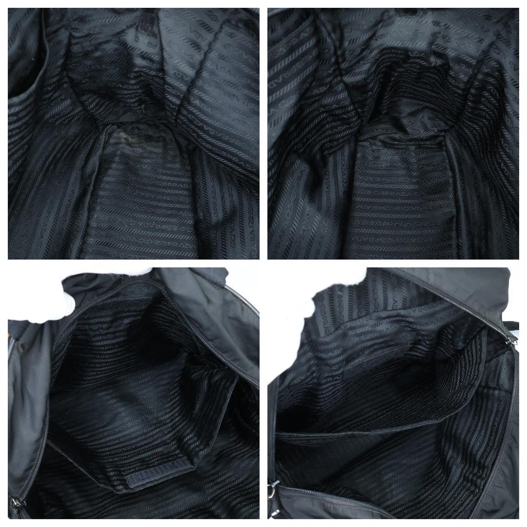 美品 PRADA プラダ 2way ビジネスバッグ 三角ロゴ 白タグ V361