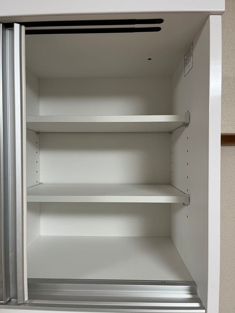 ニトリ キッチンボード ホワイト 幅90cm【たのめる便】