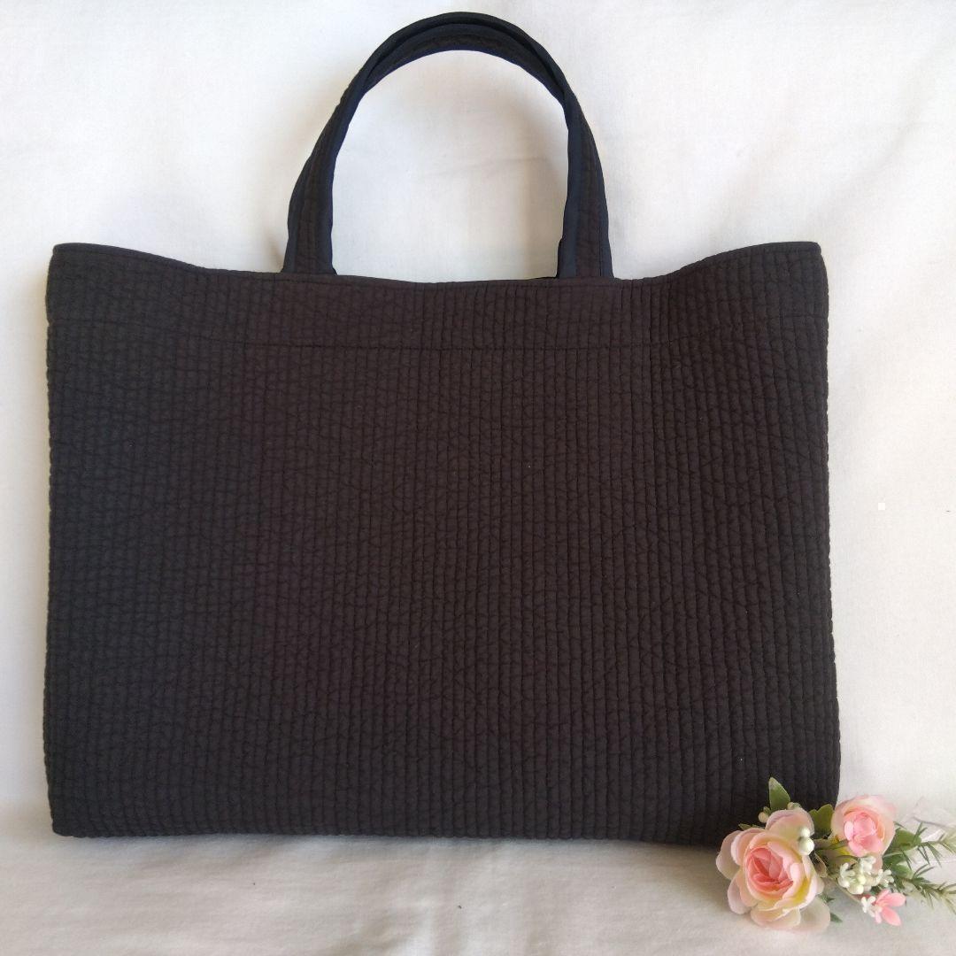 サイド＆内ポケットハンドル短め マグ 底板ヌビ☆オフィストート☆B ヌビバッグ