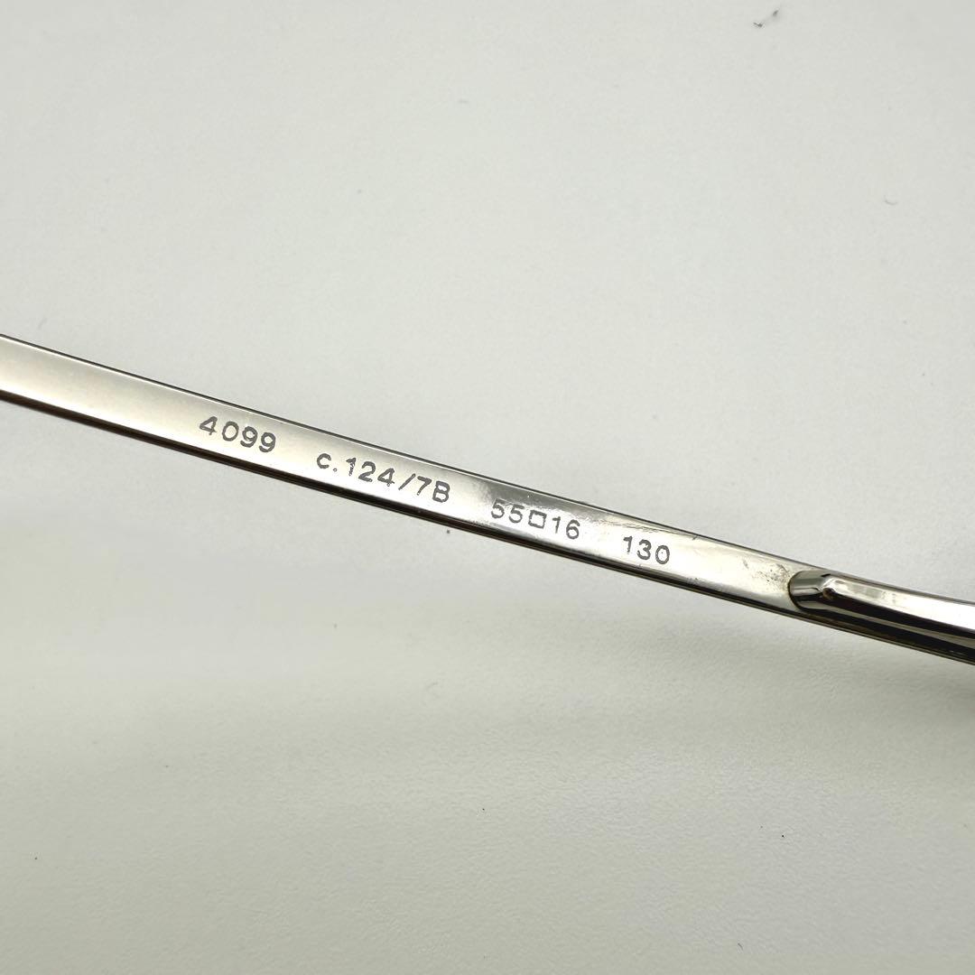 CHANEL サングラス 4099 リムレス グラデーション ブルー ココマーク