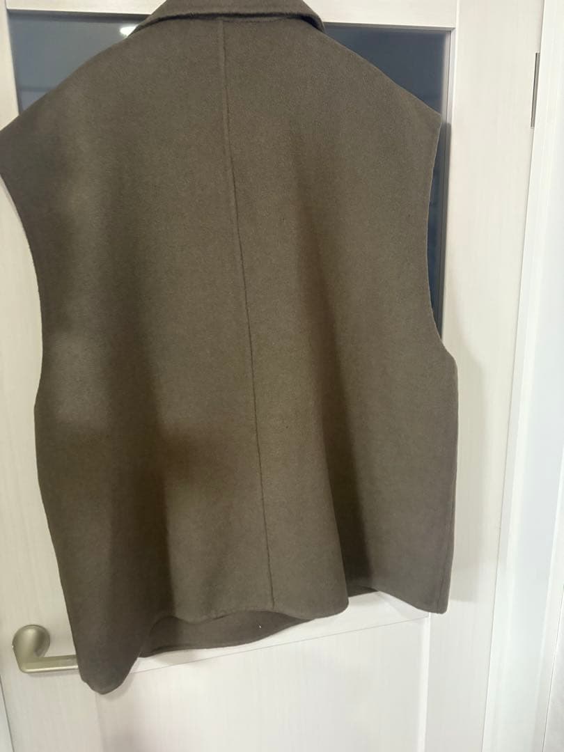 Lapin ＹＥＮＮ　ブラウン ダブルボタン ベスト Fサイズ