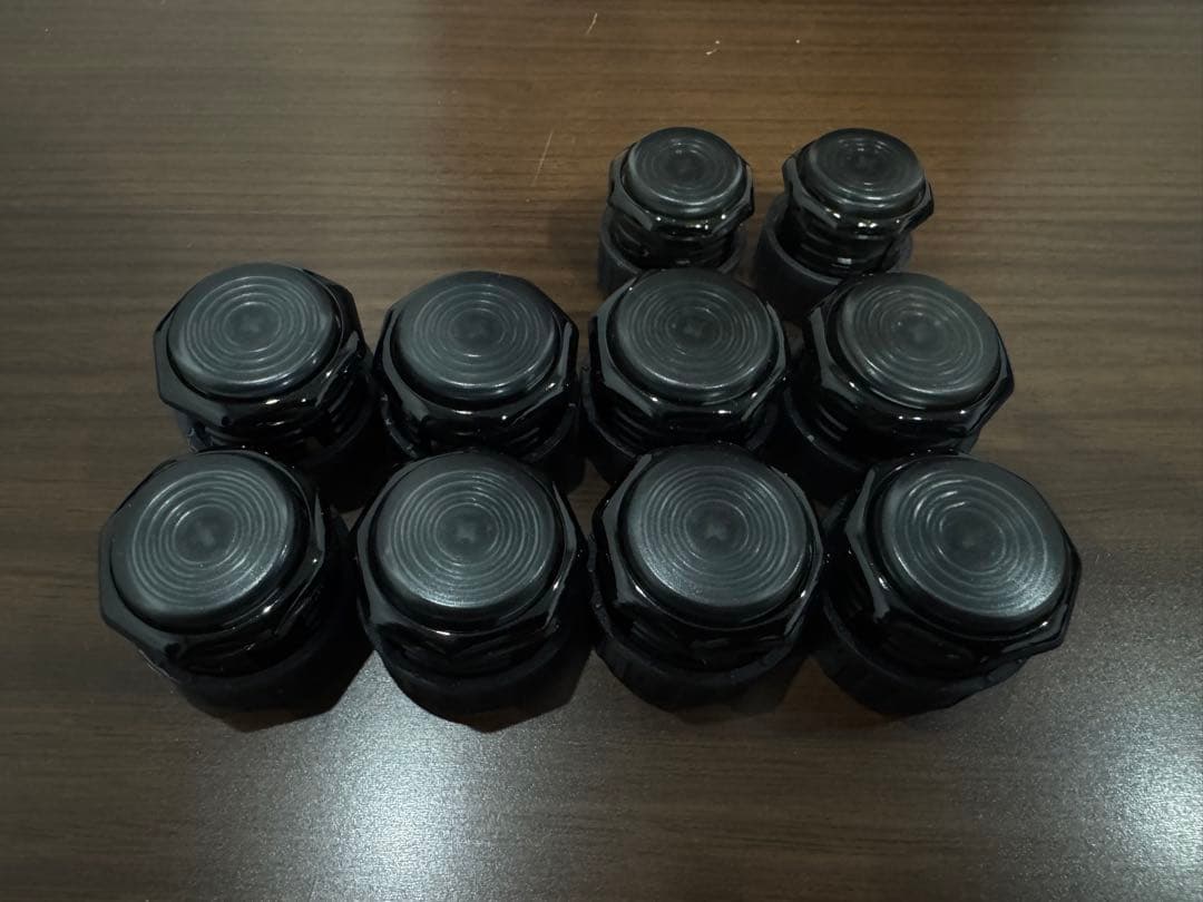 gamerfinger ネジ式 ブラック 30π×8 24π×2