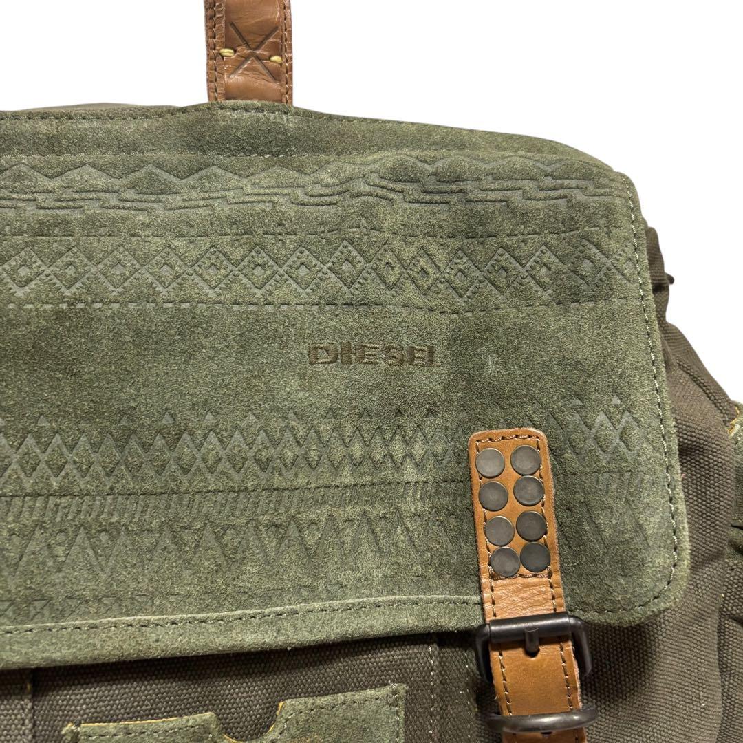 未使用級美品　DIESEL 2wayボストンバッグ　アーカイブ y2k グランジ
