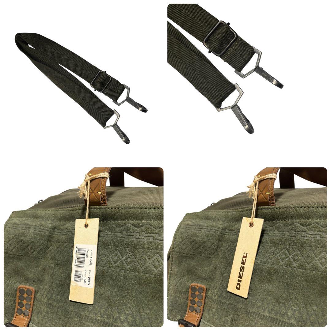 未使用級美品　DIESEL 2wayボストンバッグ　アーカイブ y2k グランジ