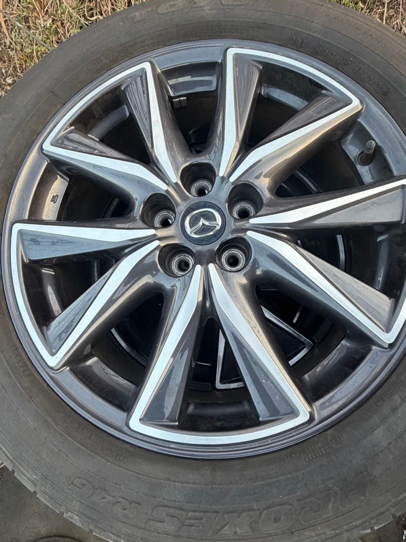 CX-5 19インチ ホイールセット シルバー/ブラック