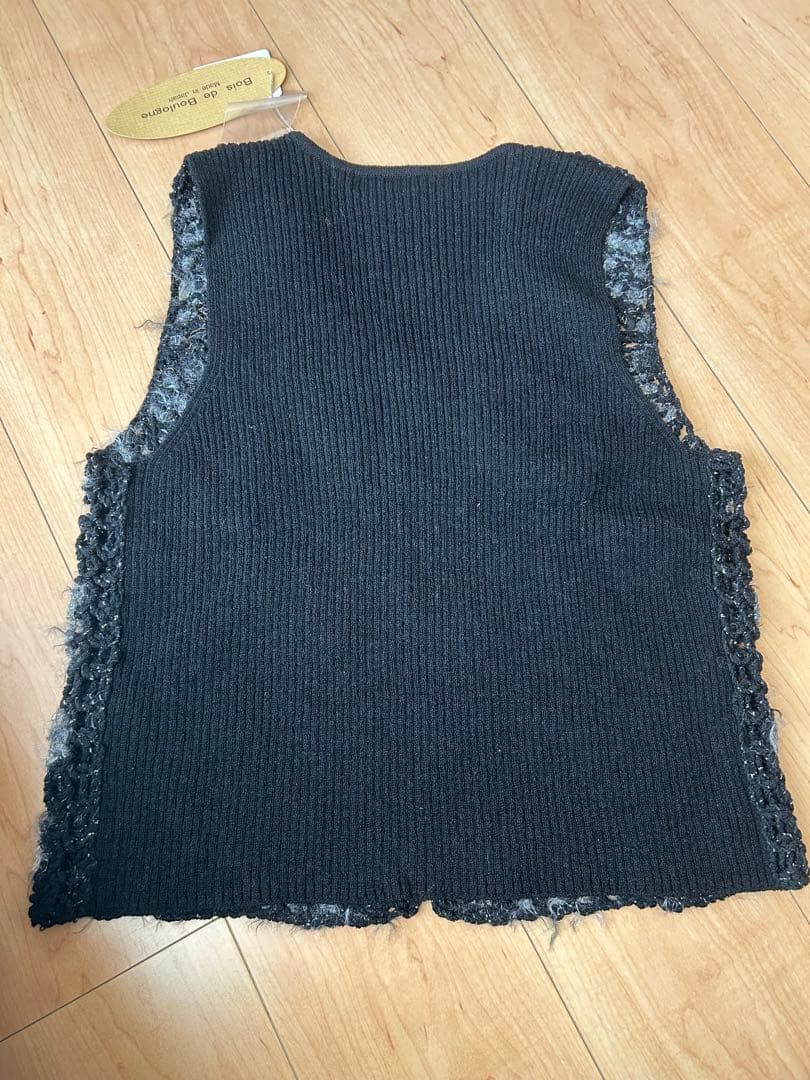 新品タグ付き BoisdeBoulogne ベスト 佐藤繊維 エムアンドキョウコ