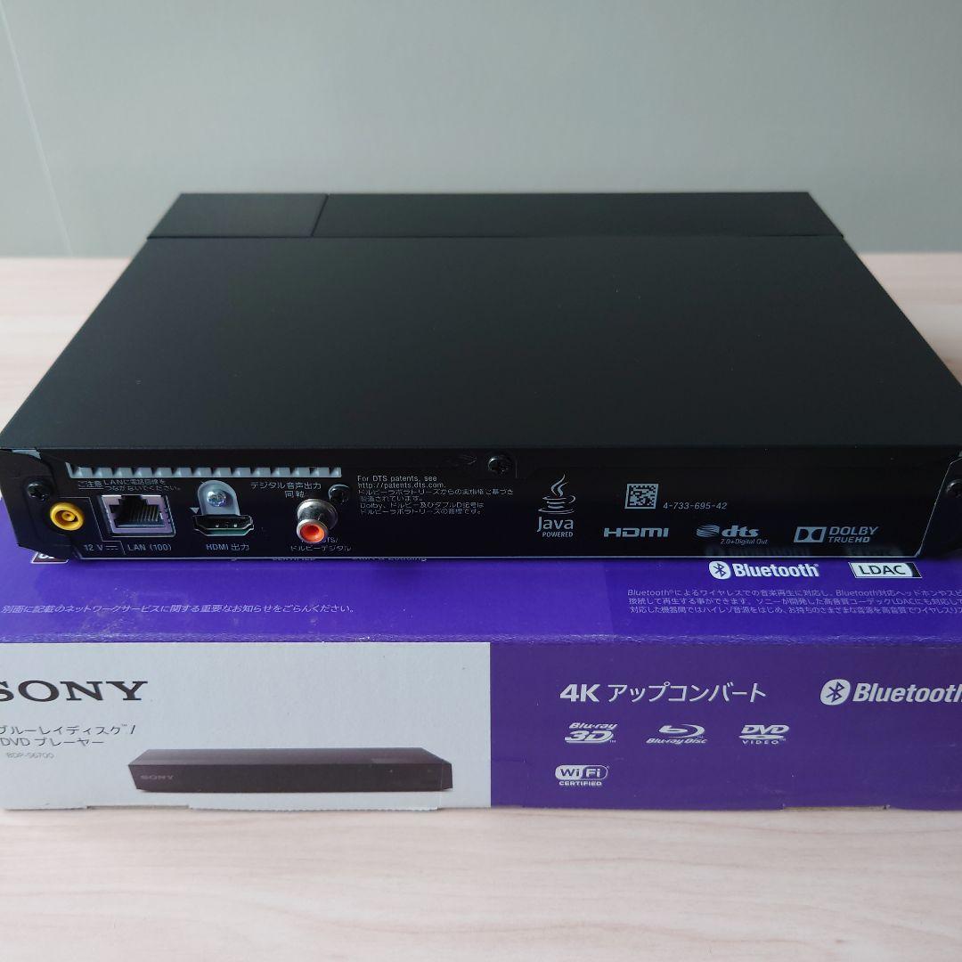 SONY 4K アップコンバート ブルーレイディスク/DVDプレーヤー