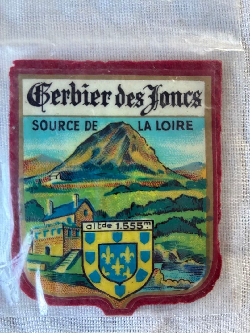 tanak アンティーク　ビンテージ　ワッペン　エンブレム　刺繍　布製