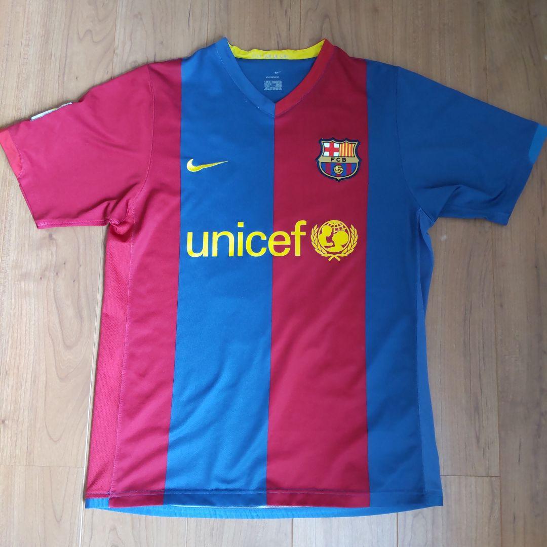 メッシ！現地カンプノウ購入☆FCバルセロナ　メッシユニフォームNo,19