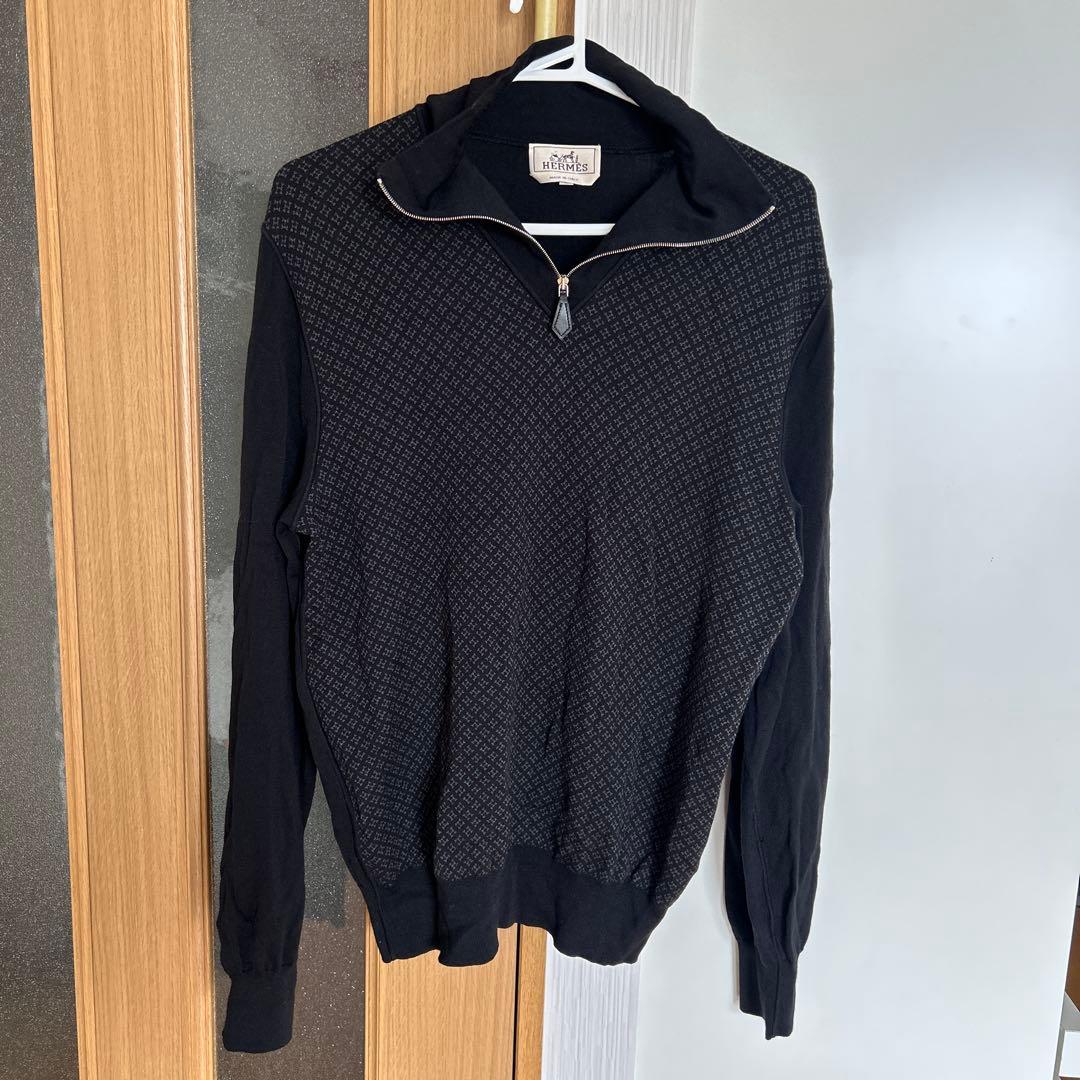 C*.様 HERMES 黒 セーター Mサイズ