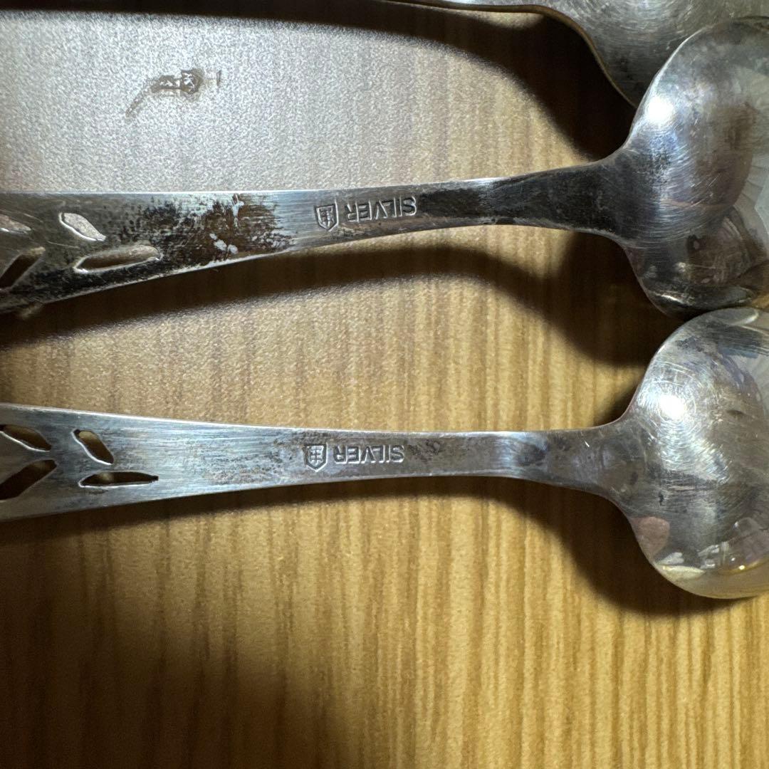 スプーン9本　シルバー950など 銀　総重量155g