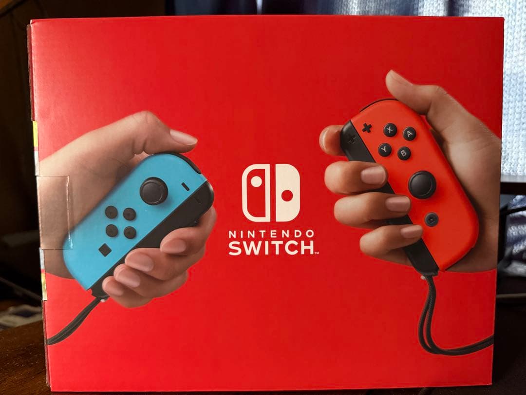 Nintendo Switch 赤/青 本体　新品　未開封