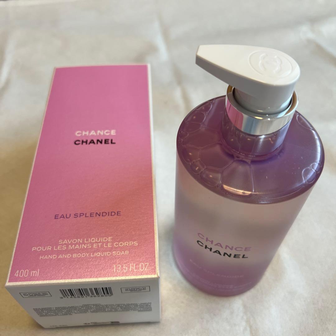 シャネル チャンスオースプランディド ハンド&ボディリクィッドソープ