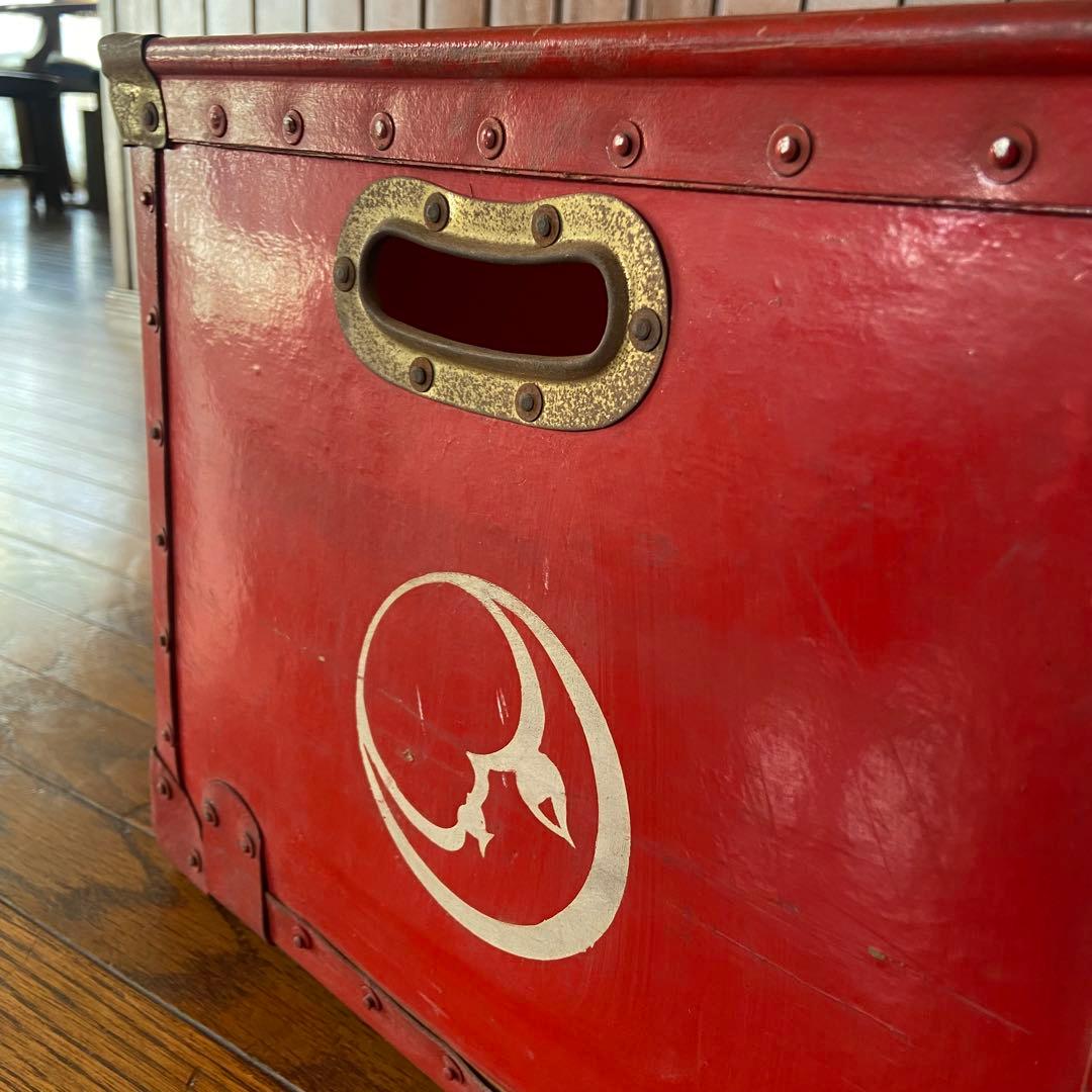 昭和レトロ　ぼて箱　花王石鹸　希少　ボテ箱　道具入れ　ビンテージ