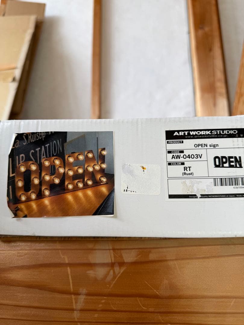 その他 ARTWORKSTUDIO Sign lamp OPEN AW-0403V