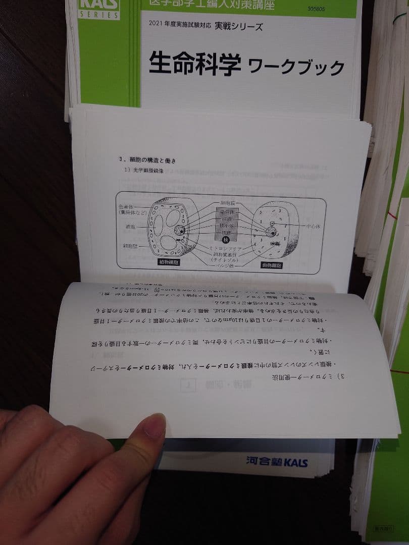 河合塾KALS 生命科学 2021年版 1式全て