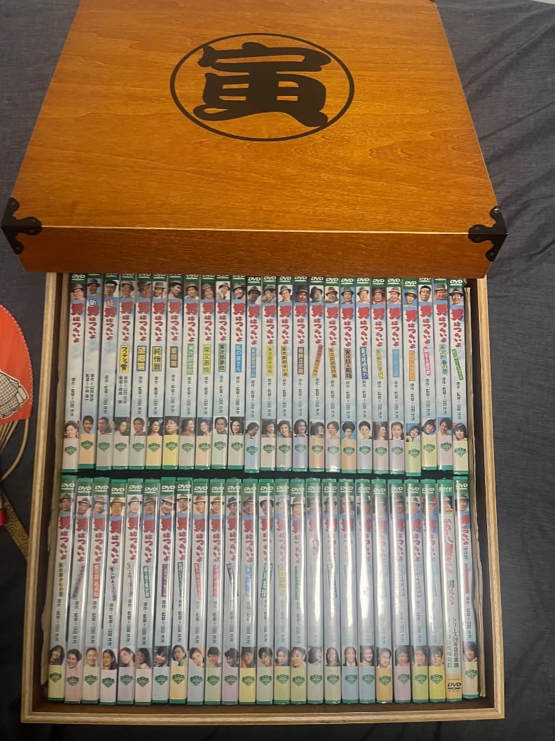 「男はつらいよ DVD 全巻48作 +特別編 2本 特製長持型BOX」おまけ付き