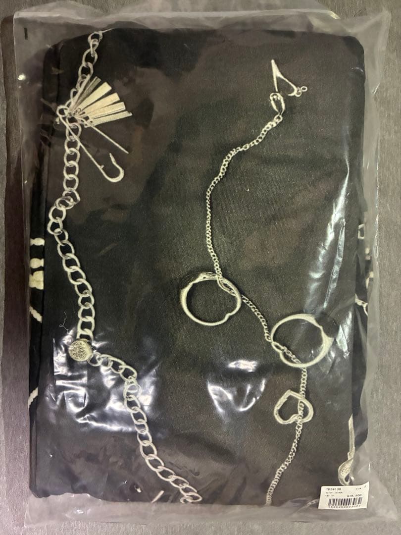 パンツ THEREDTHREAD S print sweat2 toys black