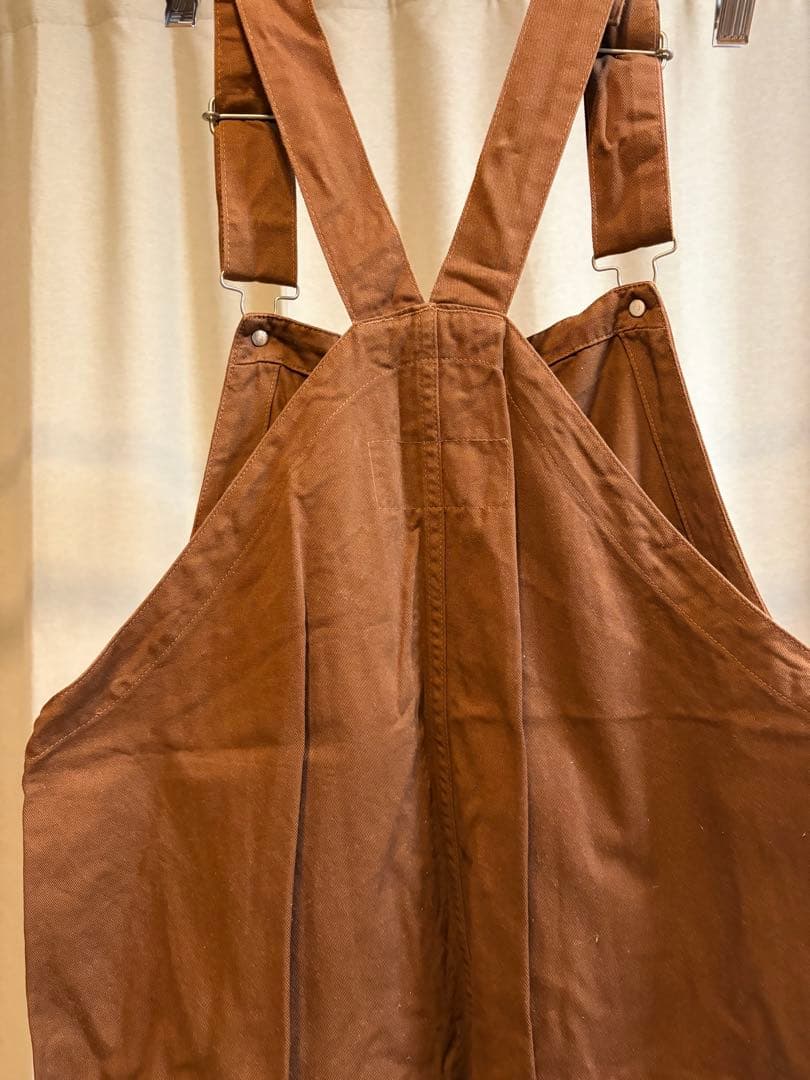 【美品】 ハーベスティー　オーバーオール　ブラウン　サイズ2 harvesty
