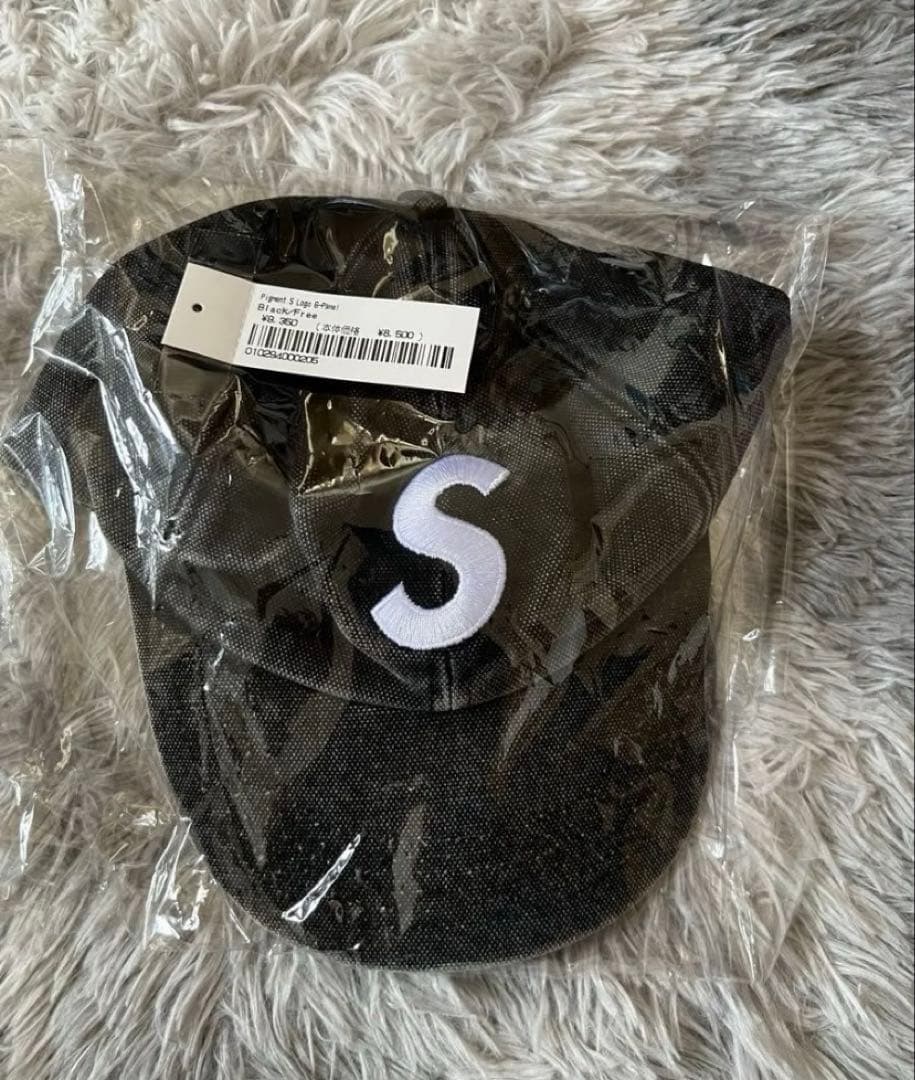 帽子 Supreme Pigment S Logo 6-Panel 24FW