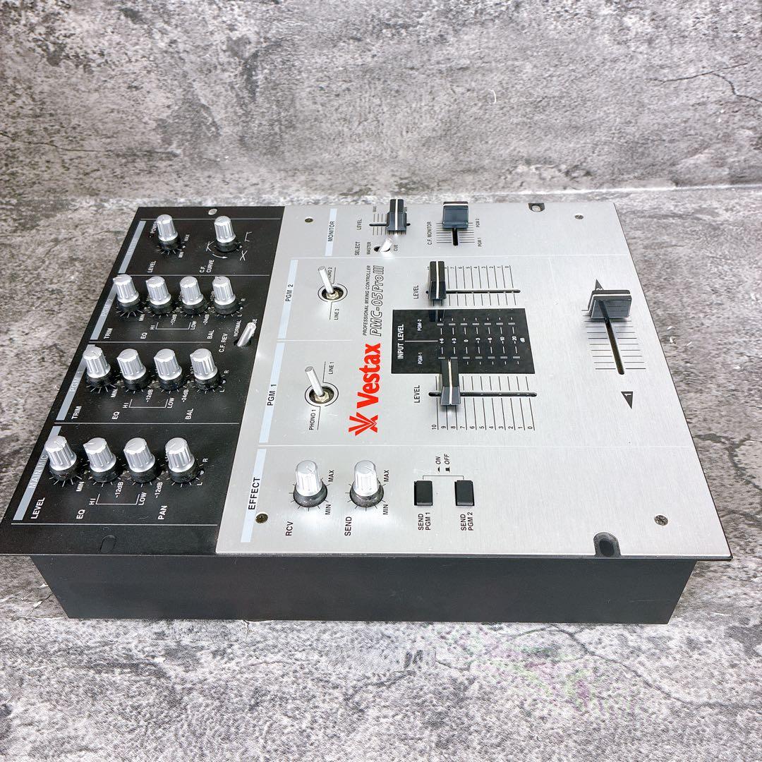 Vestax PMC-05PRO lll DJミキサー ベスタクス　音OK AC