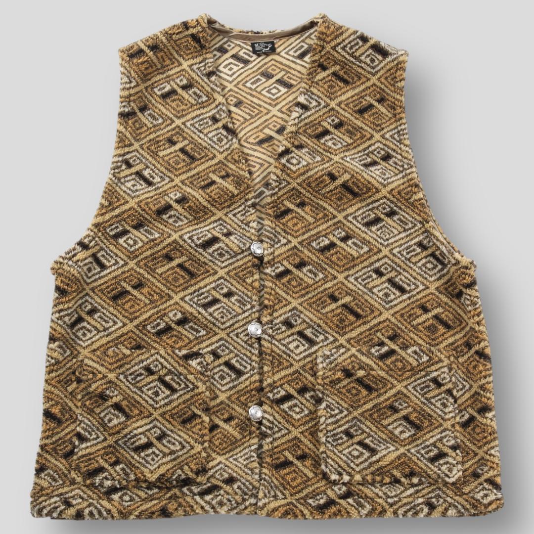 極美品 orSlow IMA:ZINE 仲津3 KUBA FLEECE VEST