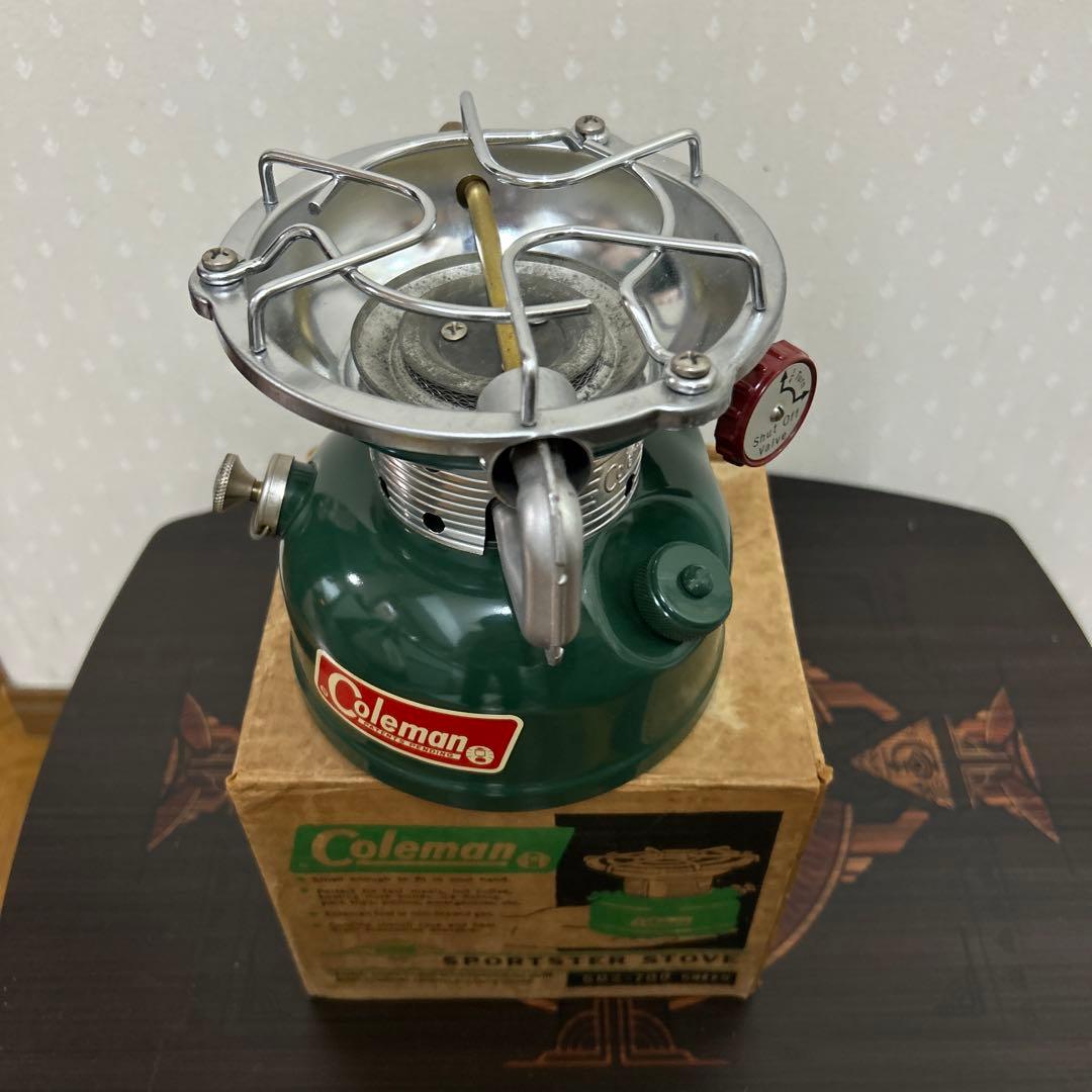 1966年1月製コールマンシングルバーナー　モデル502 パテントロゴ