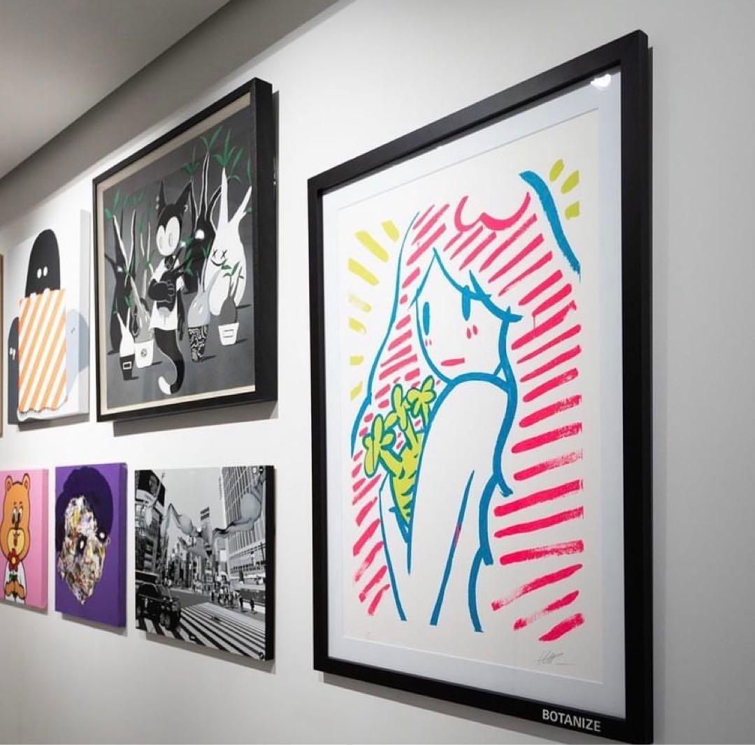 Ed100 天野タケル× BOTANIZE シルクスクリーン