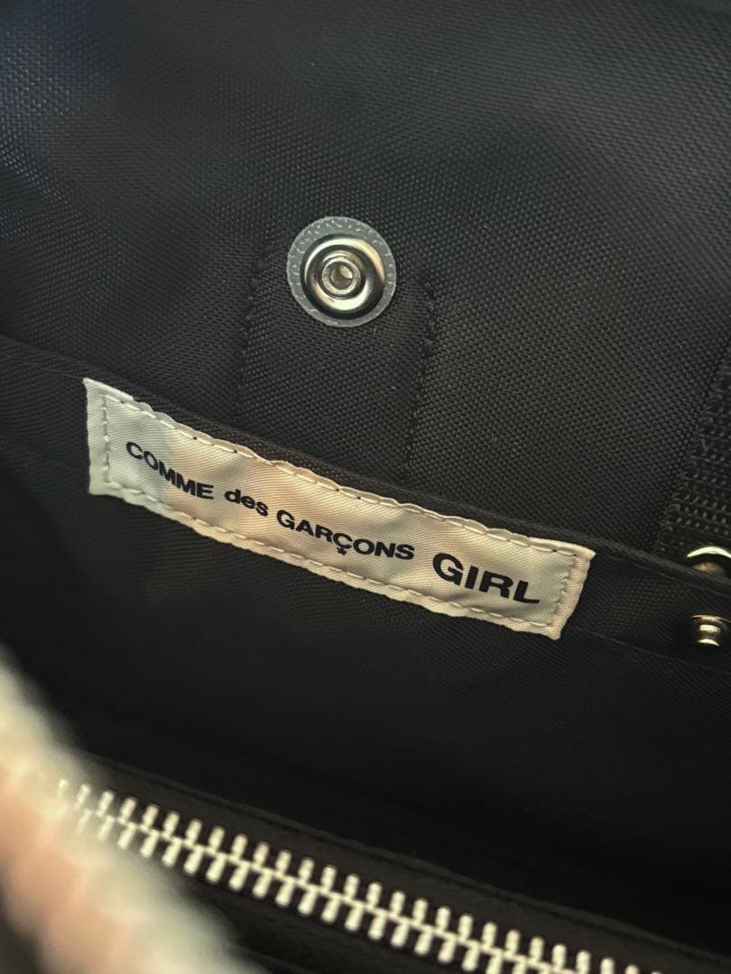 COMME des GARCONS GIRL メッセージペイントハンドバッグ